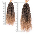 Extension de cheveux au crochet Faux Locs Déesse de la rivière Bohomian